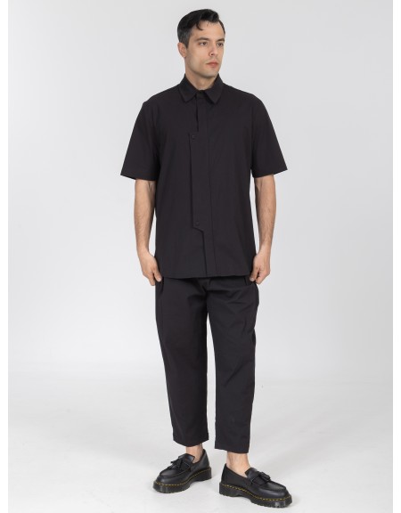 NINETEEN Pants K26-1020 Black NINETEEN - 4