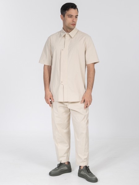 NINETEEN Pants K26-1020 Beige NINETEEN - 4