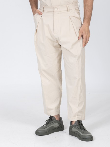NINETEEN Pants K26-1020 Beige NINETEEN - 7