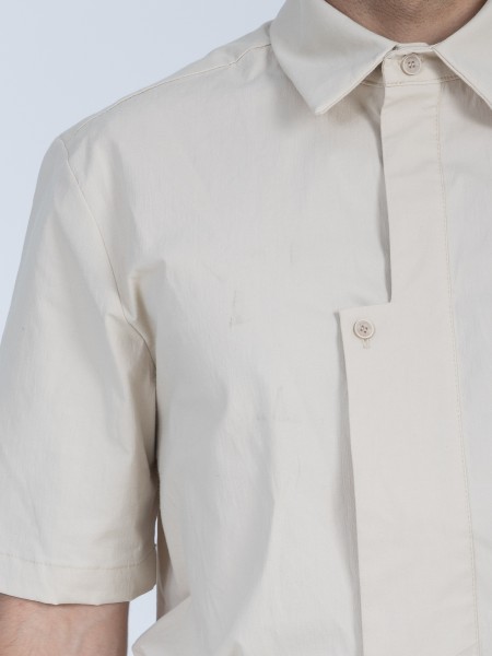 NINETEEN Shirt K26-1019 Beige NINETEEN - 3