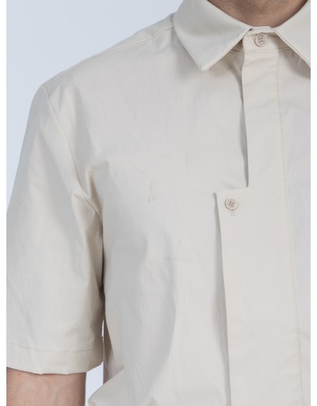 NINETEEN Shirt K26-1019 Beige NINETEEN - 3