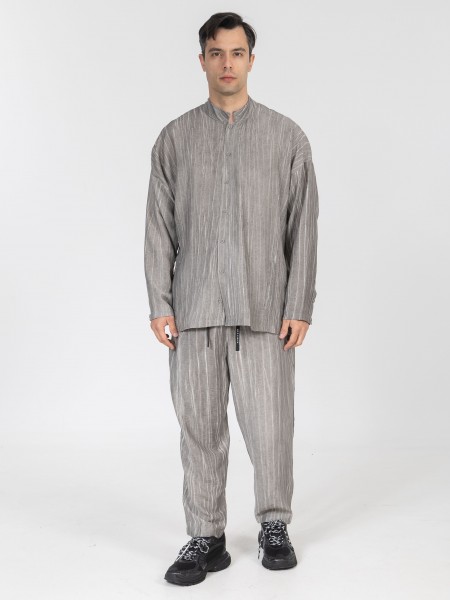 1.IX Mao Shirt K26-1.IX1001 Gray NINETEEN - 4