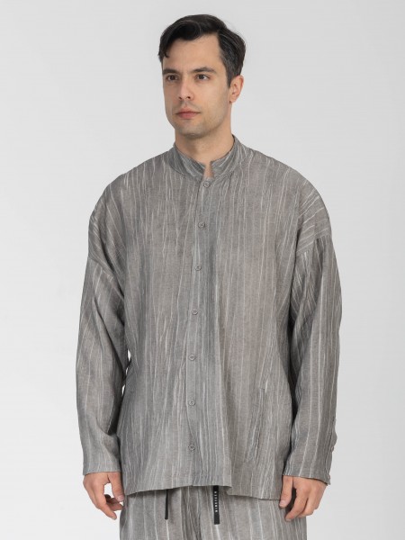 1.IX Mao Shirt K26-1.IX1001 Gray NINETEEN - 6