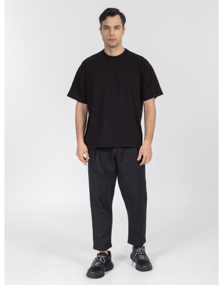 NINETEEN T-shirt K26-1050 Black NINETEEN - 4
