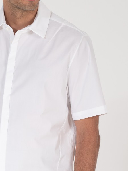 NINETEEN Short sleeve shirt K26-1002 White NINETEEN - 3