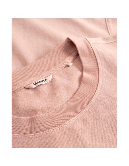 GABBA T-shirt NIGEL WIX BOXY HOUR SS Ροζ GABBA - 3