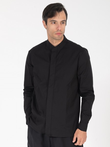 NINETEEN Shirt K26-1001 Black NINETEEN - 1