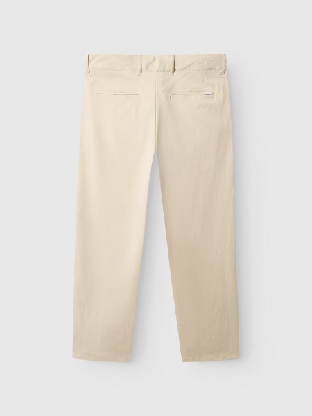 GABBA Pants FIRENZE BOLU CROPPED Ecru GABBA - 2