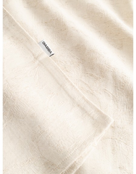 GABBA Πουκάμισο κοντομάνικο JENS OVER RESORT SOFT SS Εκρού GABBA - 5