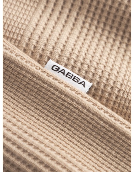 GABBA Πουκάμισο κοντομάνικο VALENTE WUP SS Μπεζ GABBA - 6