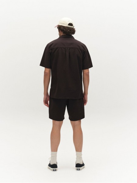 GABBA Short-sleeved shirt TIMO RESORT KER SS Black GABBA - 3