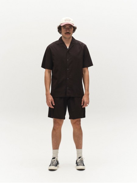 GABBA Short-sleeved shirt TIMO RESORT KER SS Black GABBA - 4