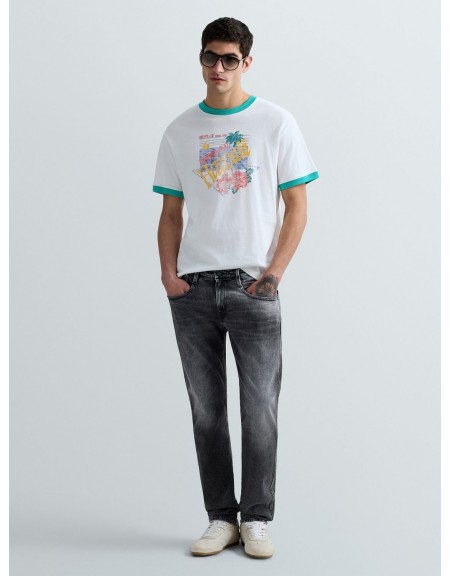 REPLAY T-shirt M3511.000.23792P Off-white REPLAY - 3