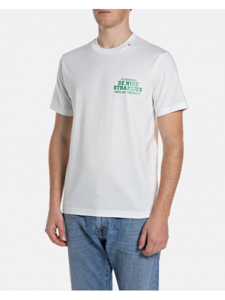 REPLAY T-shirt M3547.000.23608P White REPLAY - 1