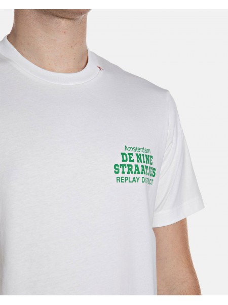 REPLAY T-shirt M3547.000.23608P Λευκό REPLAY - 3