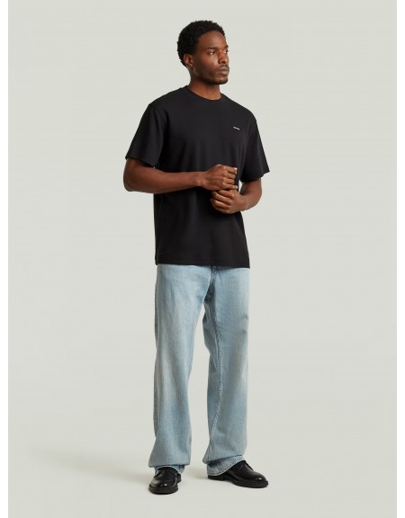 G-STAR RAW T-shirt D28609-E383-C742 TRUE STRUCTURED R T Μαύρο G-STAR RAW - 2