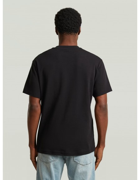 G-STAR RAW T-shirt D28609-E383-C742 TRUE STRUCTURED R T Black G-STAR RAW - 3