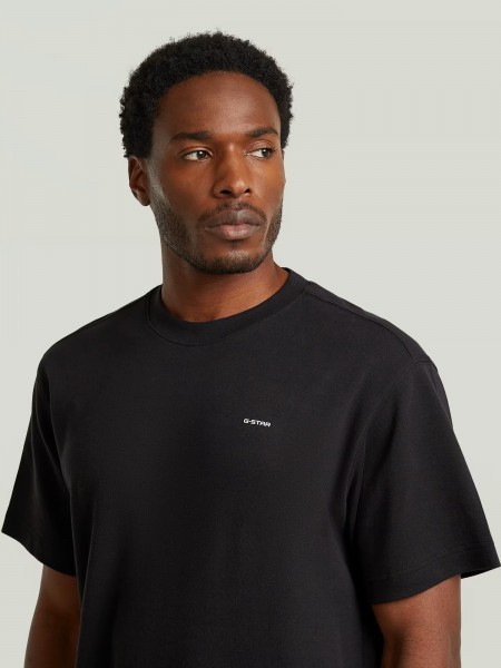 G-STAR RAW T-shirt D28609-E383-C742 TRUE STRUCTURED R T Black G-STAR RAW - 4
