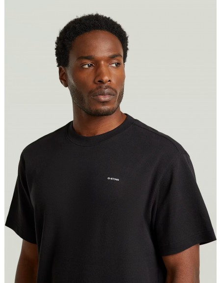G-STAR RAW T-shirt D28609-E383-C742 TRUE STRUCTURED R T Μαύρο G-STAR RAW - 4