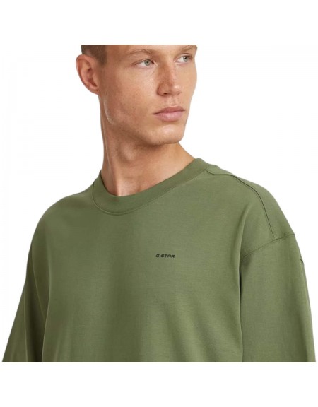 G-STAR RAW T-shirt D28697-E385-H871 WOVEN MIX LOOSE R T Olive G-STAR RAW - 3