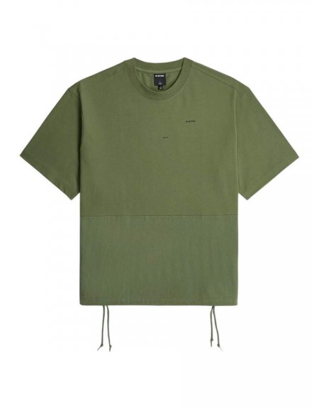G-STAR RAW T-shirt D28697-E385-H871 WOVEN MIX LOOSE R T Olive G-STAR RAW - 6