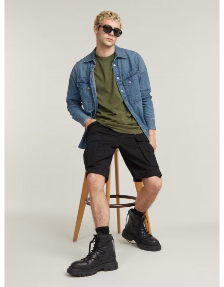 G-STAR RAW Cargo Bermuda Shorts D08566-5126-990 ROVIC ZIP RELAXED Black G-STAR RAW - 4