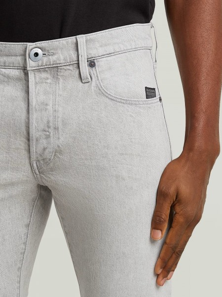 G-STAR RAW Jean Pants 51001-E206-H962 3301 Grey G-STAR RAW - 4