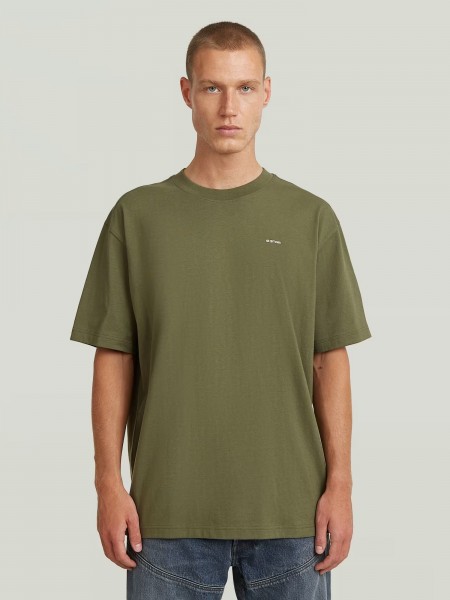 G-STAR RAW T-shirt D28588-D593-H871 RELAXED BASE R T Λαδί G-STAR RAW - 1