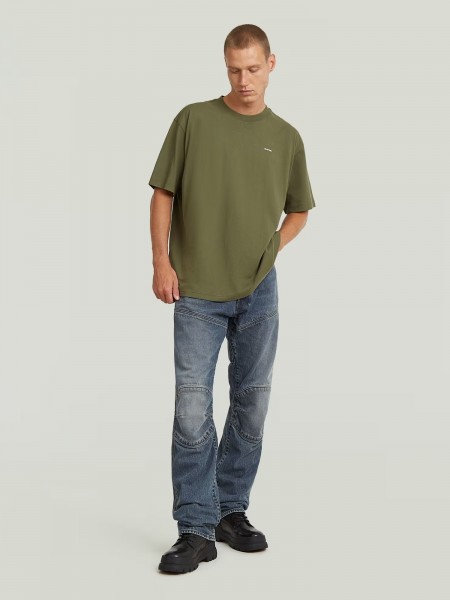 G-STAR RAW T-shirt D28588-D593-H871 RELAXED BASE R T Olive G-STAR RAW - 3