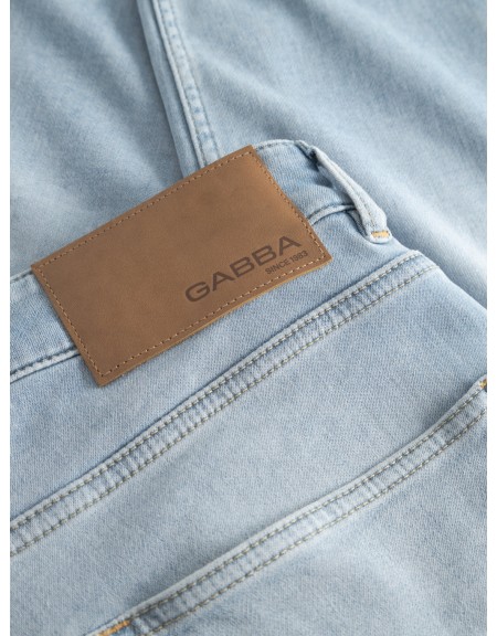 GABBA Jean pants ALEX DYNAMIC CROPPED Blue denim GABBA - 6