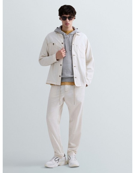 REPLAY Παντελόνι M9044.000.238 07A Μπεζ REPLAY - 3