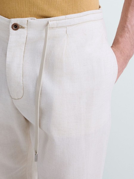 REPLAY Παντελόνι M9044.000.238 07A Μπεζ REPLAY - 7