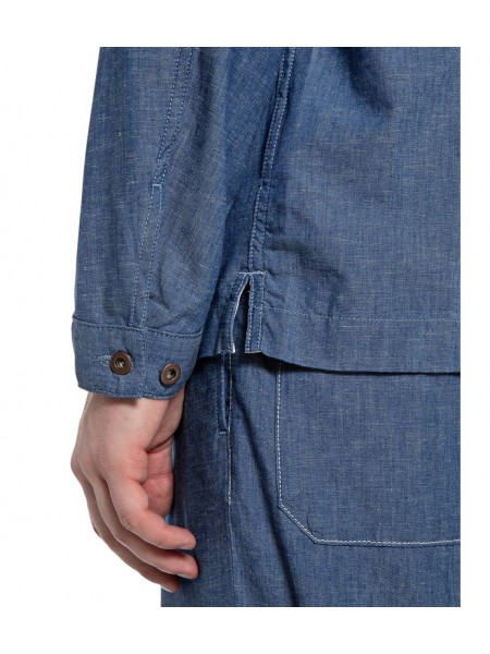 REPLAY Πουκάμισο - Jacket MV864E.000.248 07A Μπλε REPLAY - 5