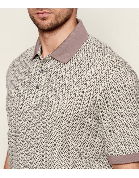 ARMANI EXCHANGE T-shirt polo XM002015AF10366 Μπεζ - Καφέ Armani Exchange - 3