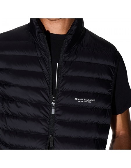 ARMANI EXCHANGE Sleeveless jacket XM001576AF16927 Black Armani Exchange - 4