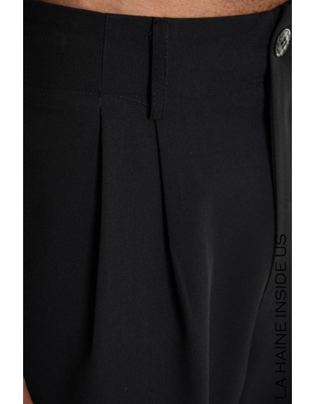 LA HAINE Pants 3R LM1230 Black LA HAINE - 4