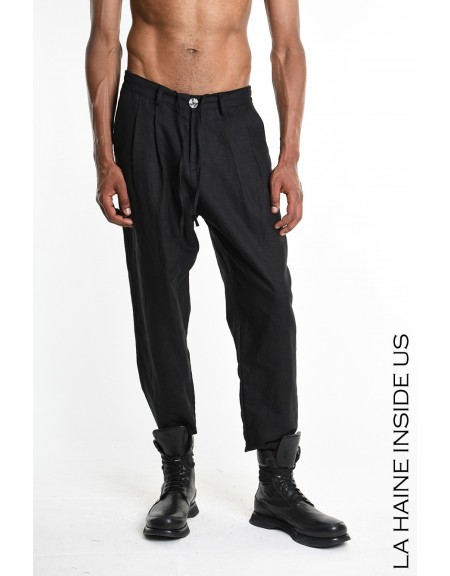 LA HAINE 3P Pants LM1260 Black LA HAINE - 1