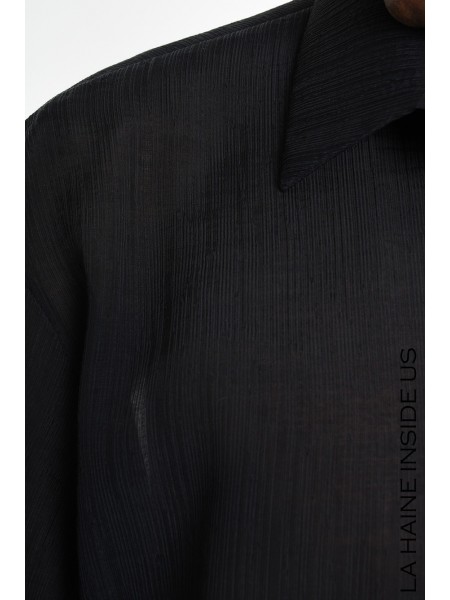 LA HAINE Shirt 3R LM1234 Black LA HAINE - 6