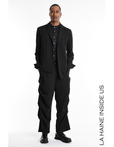 LA HAINE Single-button jacket 3R LM1232 Black LA HAINE - 10