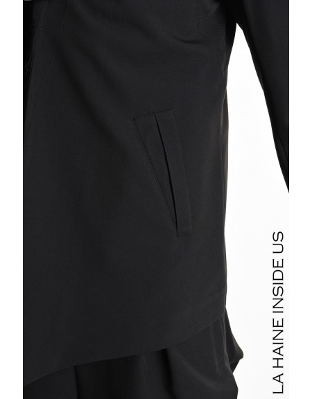 LA HAINE Single-button jacket 3R LM1232 Black LA HAINE - 7