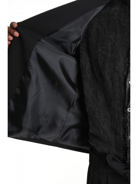 LA HAINE Single-button jacket 3R LM1232 Black LA HAINE - 8