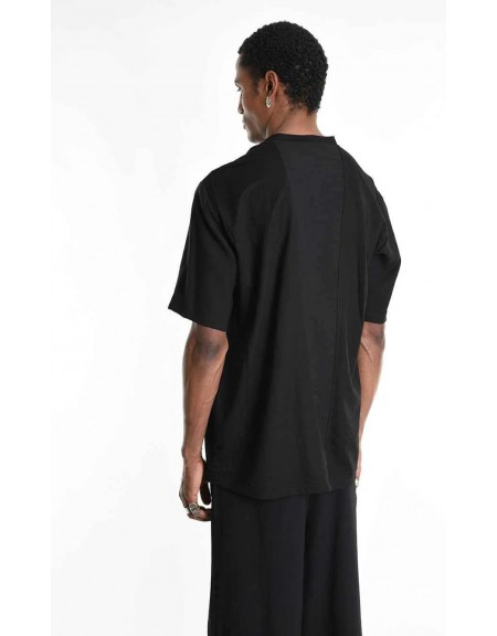 LA HAINE T-shirt 3Z LM1214 Black LA HAINE - 2