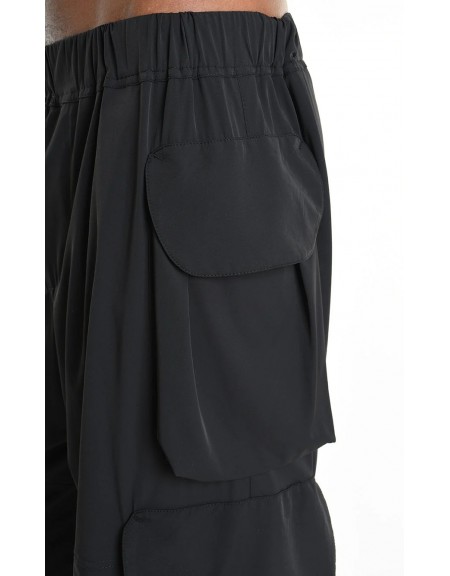 LA HAINE Pants 3R LM1233 Black LA HAINE - 4