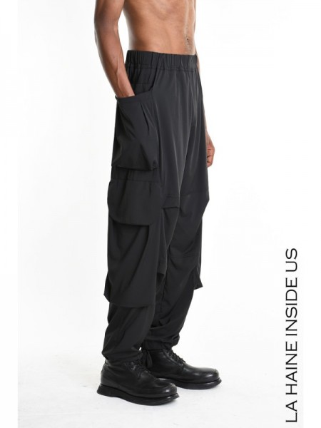 LA HAINE Pants 3Z ​​LM1213 Black LA HAINE - 3