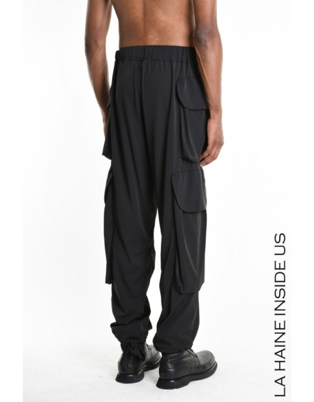 LA HAINE Pants 3Z ​​LM1213 Black LA HAINE - 2