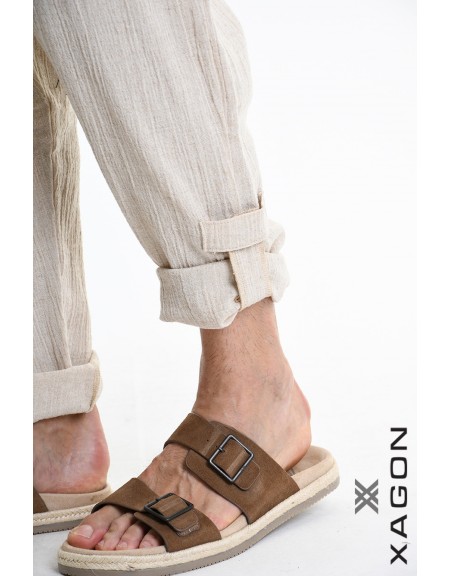 XAGON MAN Pants 2JX2713 Beige XAGON MAN - 5