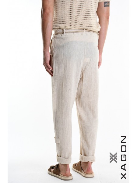 XAGON MAN Pants 2JX2713 Beige XAGON MAN - 2