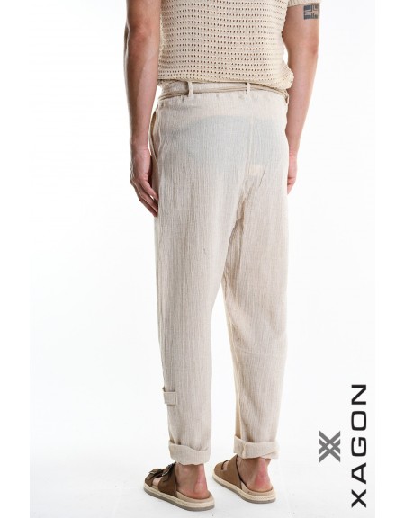 XAGON MAN Pants 2JX2713 Beige XAGON MAN - 2