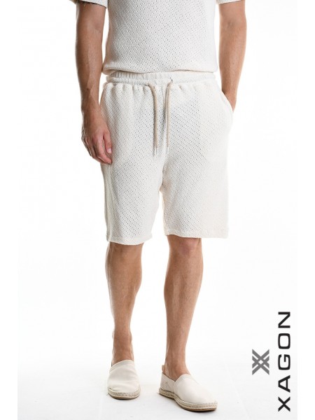 XAGON MAN Βερμούδα 2MD508B Εκρού XAGON MAN - 8