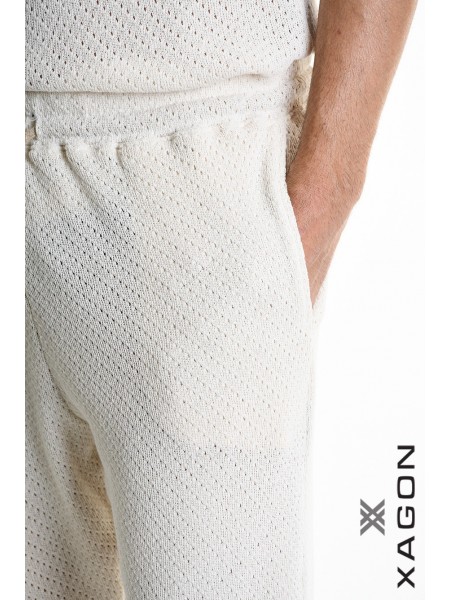 XAGON MAN Bermuda Shorts 2MD508B Ecru XAGON MAN - 5